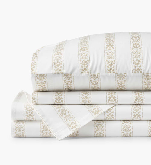 Sateen Sheet Set - Estee Stripe