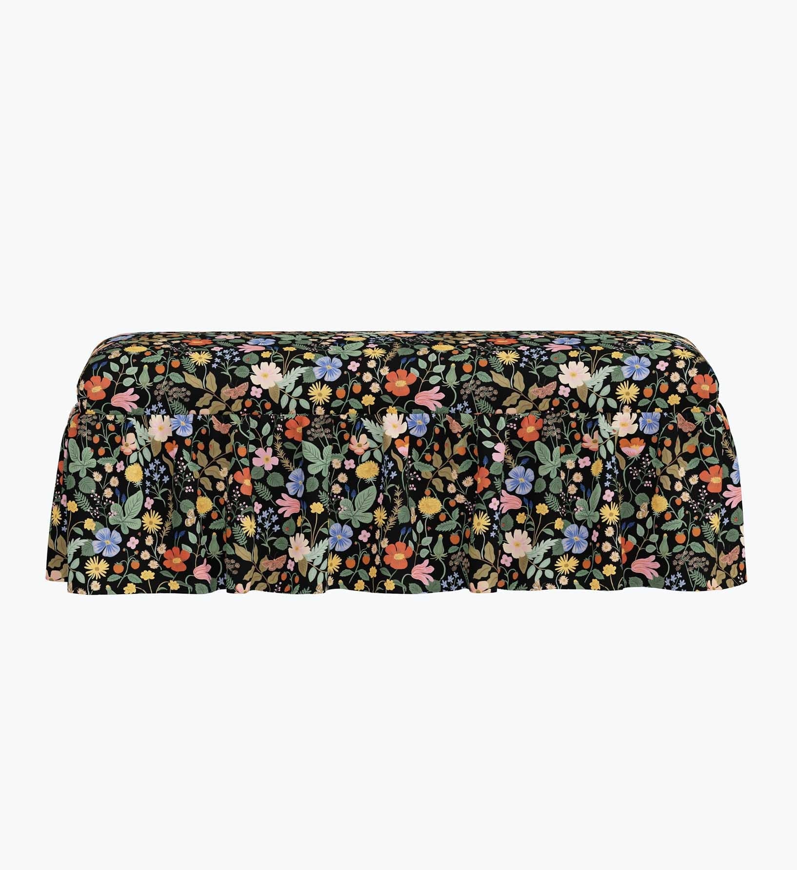 Surrey Dining Bench - Strawberry Fields