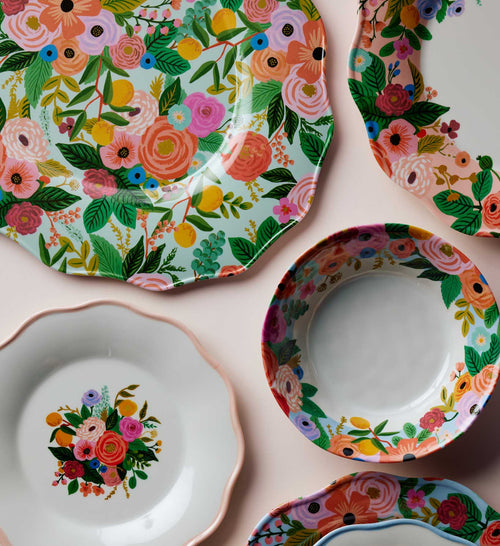 Melamine Serving Platter - Garden Party