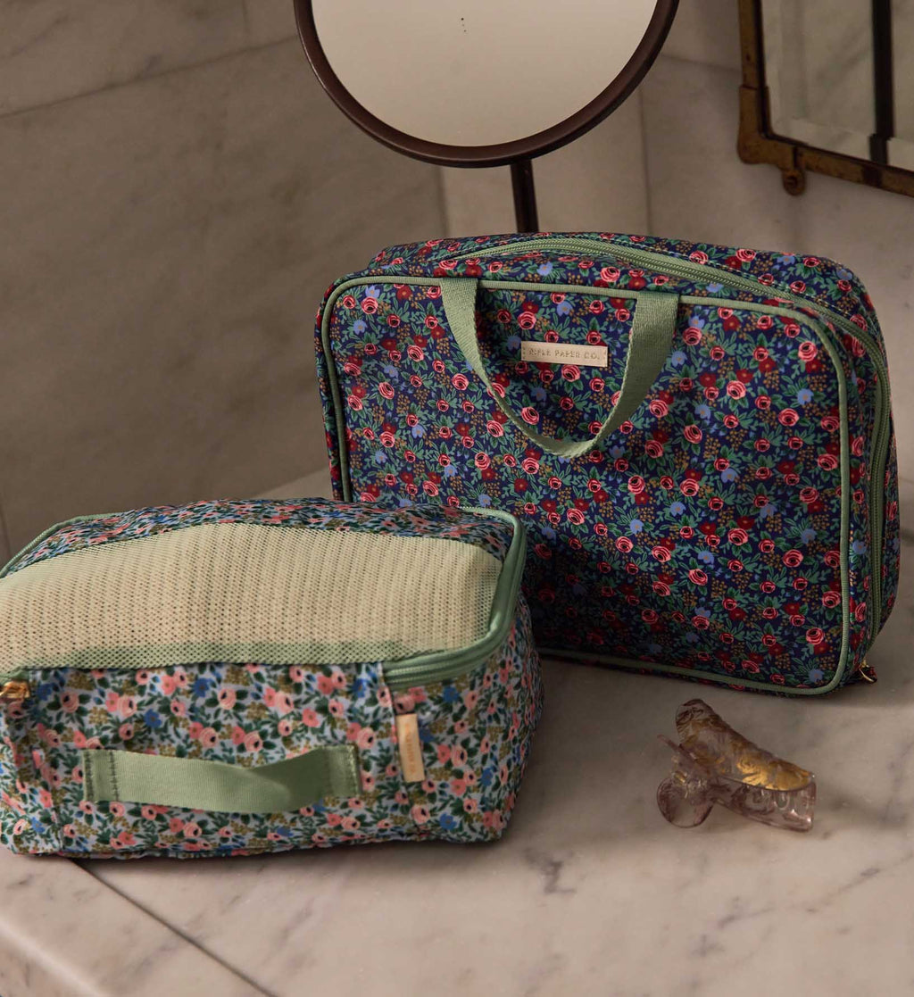 Travel Cosmetic Case - Rosa