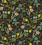 Herb Garden Peel & Stick Wallpaper - Black