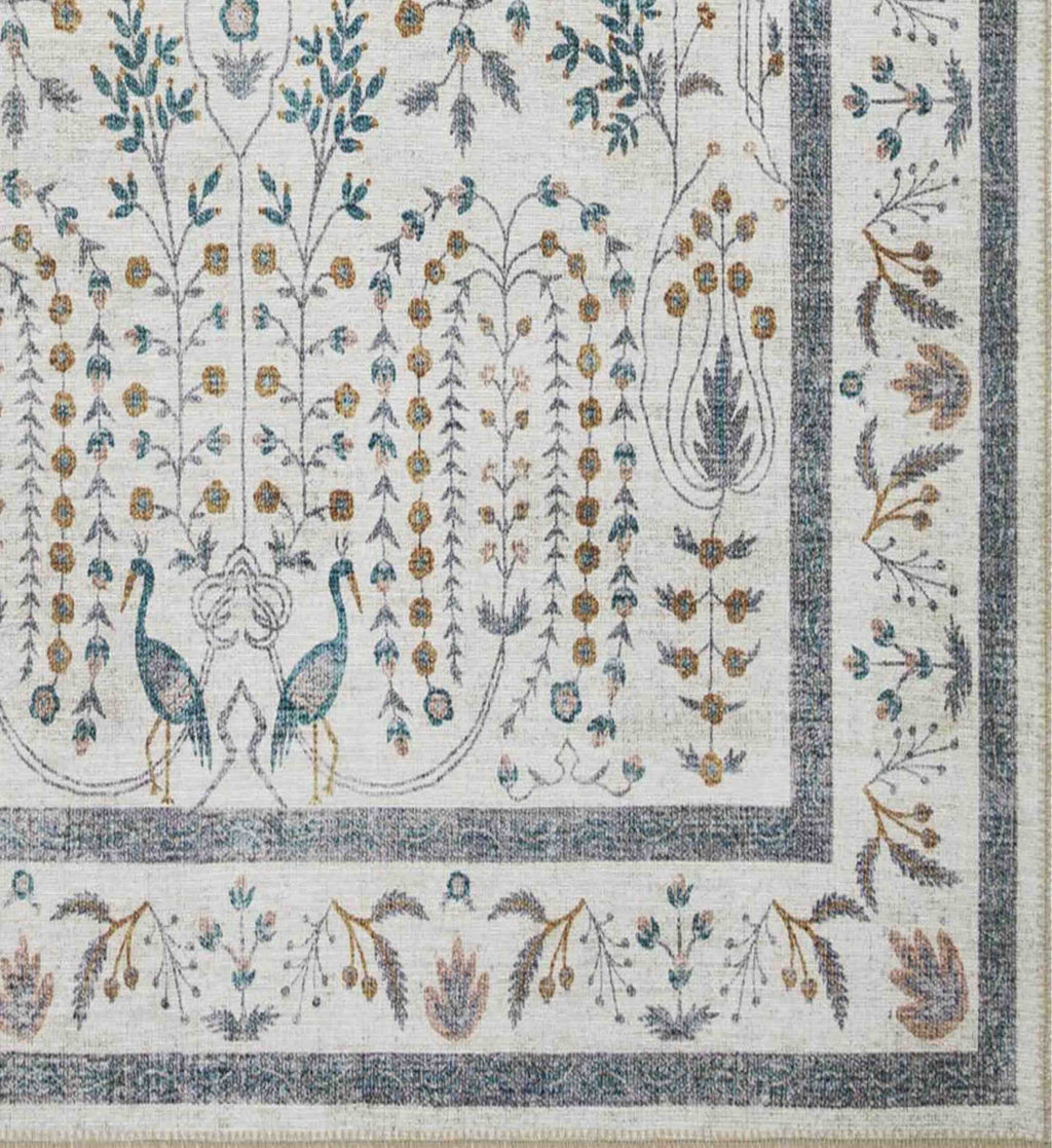 Maison Wisteria Power Loomed Rug - Cream